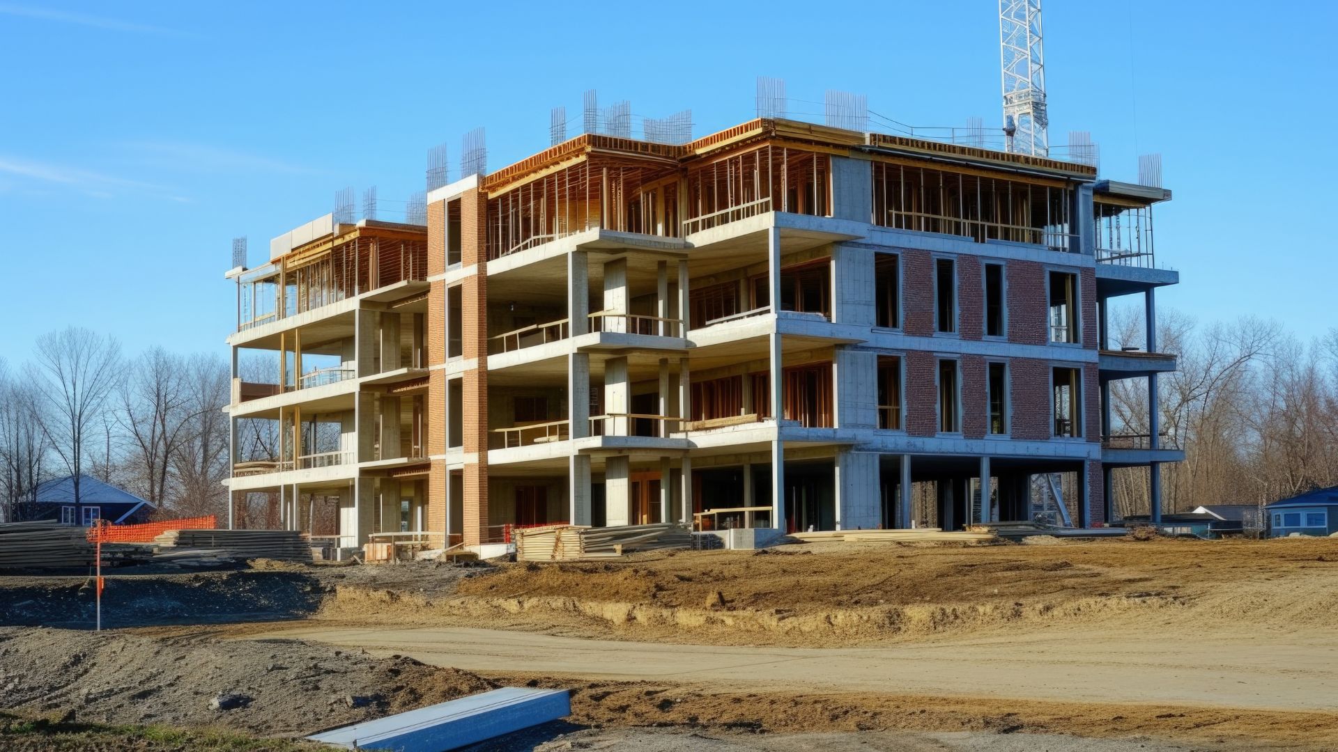 Chantier sécurisé à Dakar - Sénégal